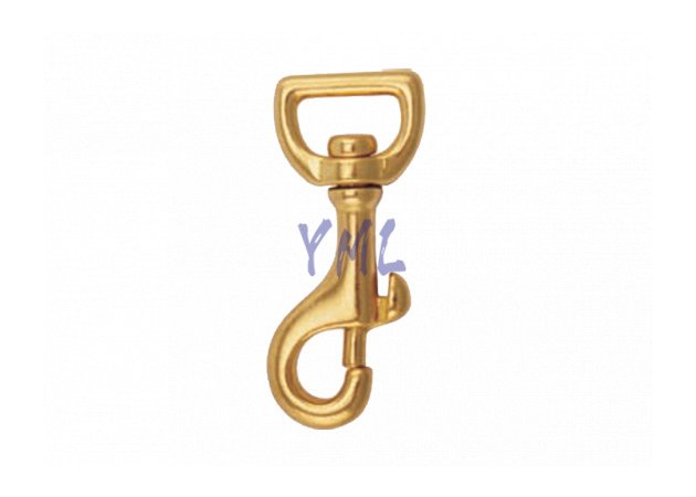 BH13 017B Brass Snap Hook