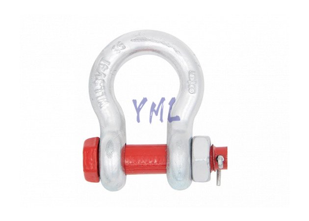 SH07 Bolt Type Safety Anchor Shackle,U.S.Type G2130 ,Drop Forged
