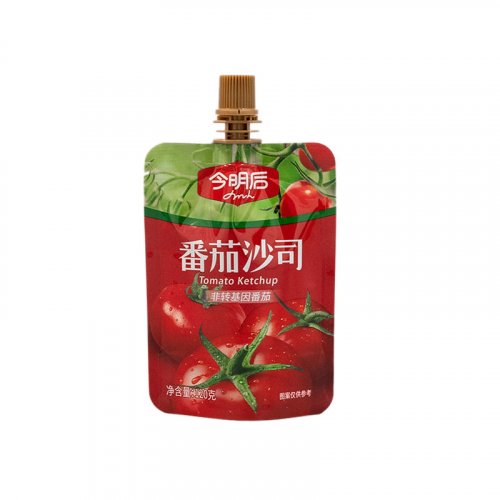 Custom Printed Sauce Spout Pouches Sauce Sachet Liquid Packaging