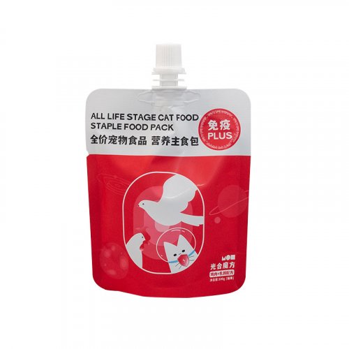 Wholsale Spout Pouch Plastic Packaging Bags Pet Food Bag