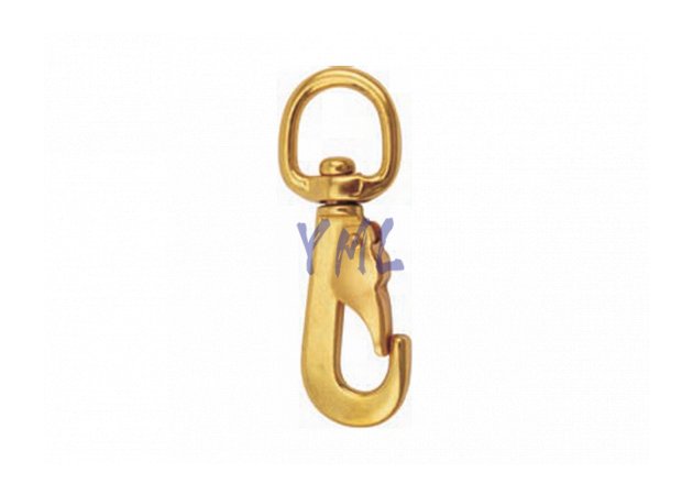 BH08 830B Brass Snap Hook