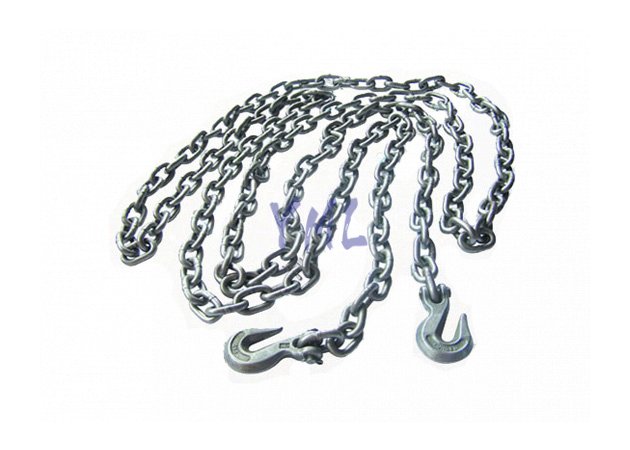 CH05 USA Standard Chain with Clevis/Eye Grab Hooks on both ends