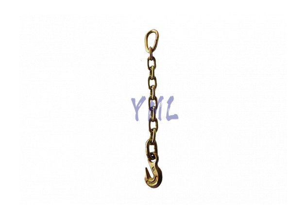 CH07 USA Standard Chain with Pear Link One End and Eye Grab Hook the other End 