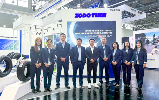 At the 2026 Global Exhibition's sixth stop, Zodo Tire made a strong debut at the Cologne Tire Show in Germany, deepening its presence in Europe and winning global acclaim with its robust capabilities.