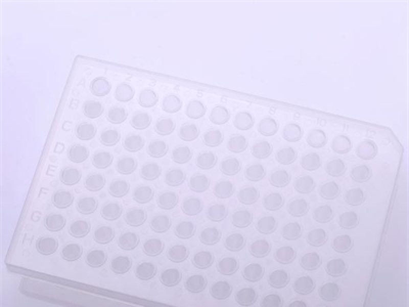 200μl 96-well PCR Half Skirt Amplification plate,Natural 10 plates per bag,5 bags per case