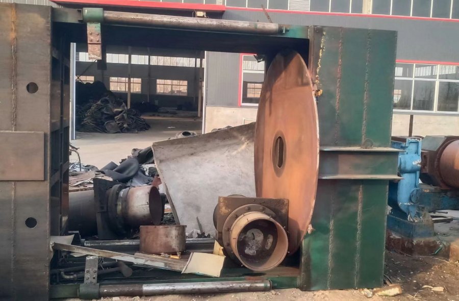 Used Solid tyre curing press