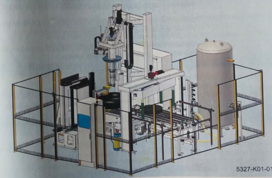 Passenger car tire uniformity testing Lab machine-369