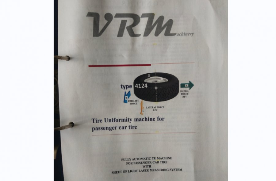 Passenger car tire uniformity testing Lab machine-370