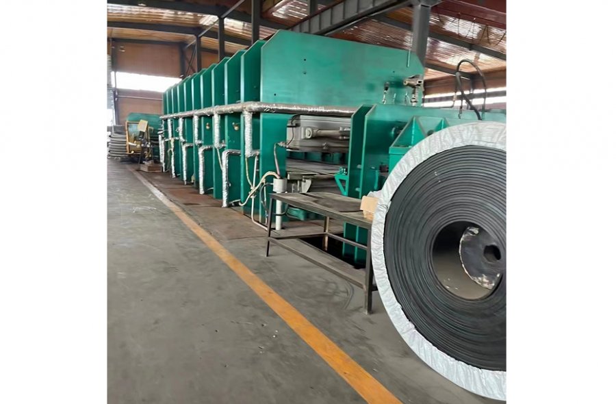 2*10m Steel cord conveyor belt production line-815