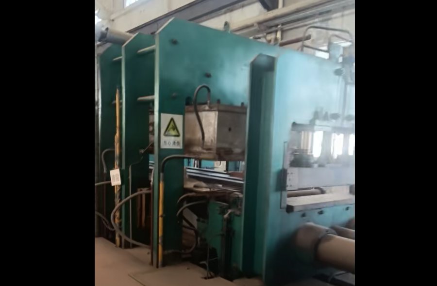 1600x10000 steel cord conveyor belt curing machine from BME-1012