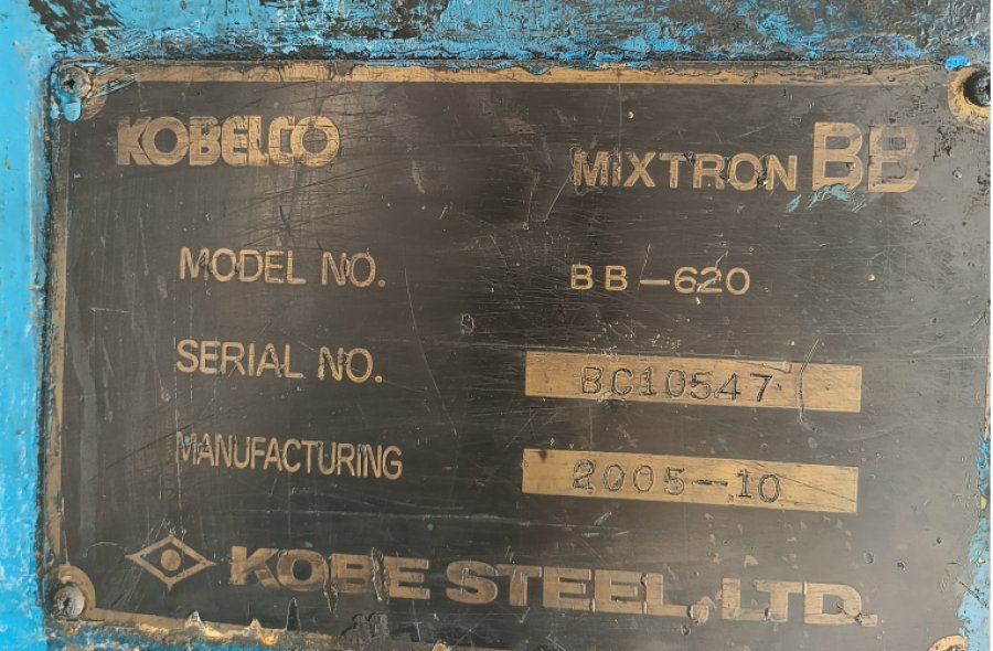 Used 620 KOBELCO mixing chamber for sale-1050