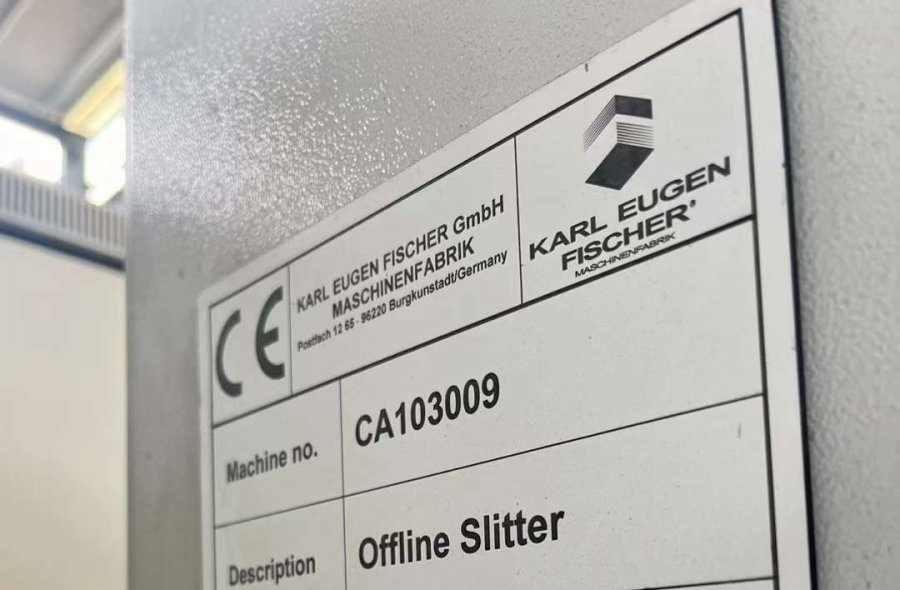 FISCHER Used SL-900 Offline Slitter for sale! -1096