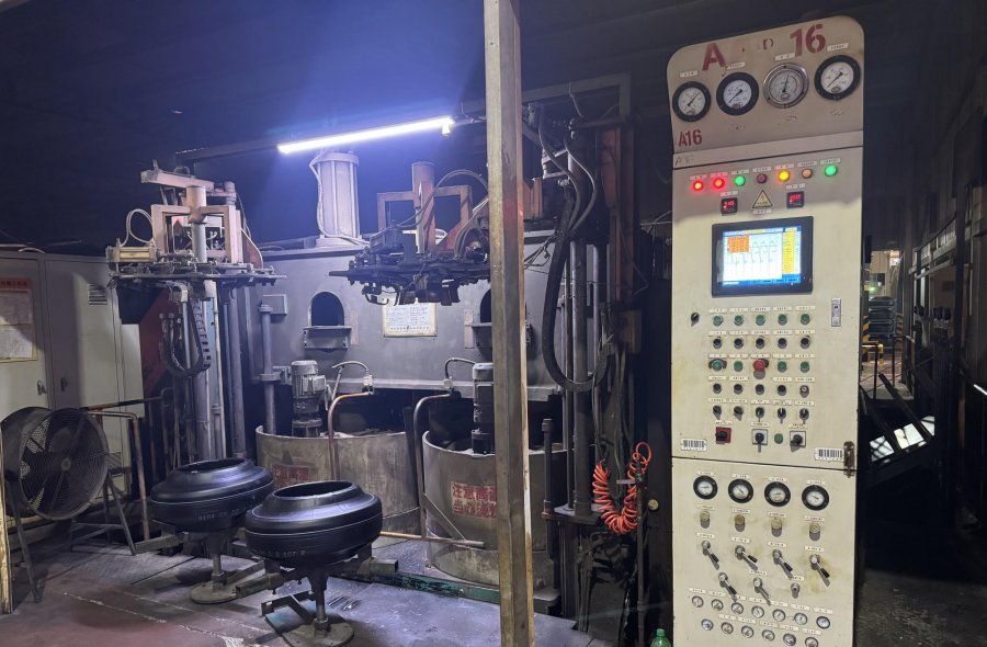 Used 45" 48" 55" Passenger car tire curing press-2343