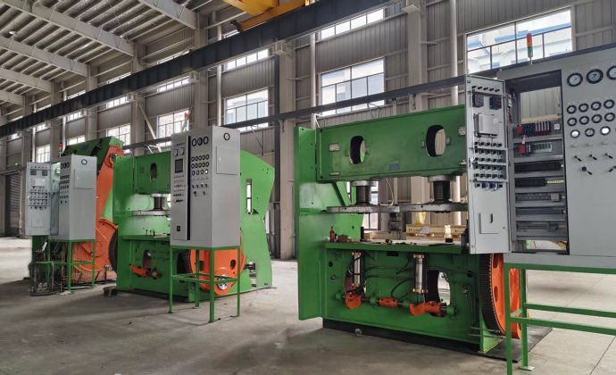 Used 48"  Passenger car tire curing press