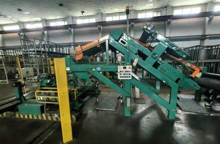  Used KONSTRUKTA INDUSTRY Steel Cord & Fabric Cutting Line for Sale