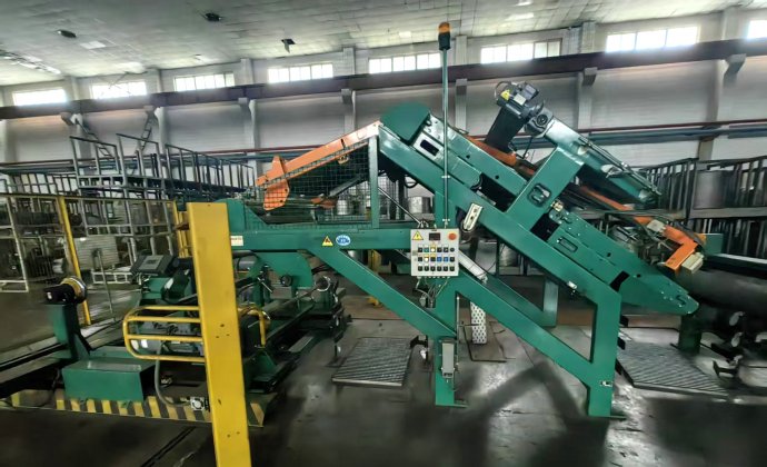  Used KONSTRUKTA INDUSTRY Steel Cord & Fabric Cutting Line for Sale
