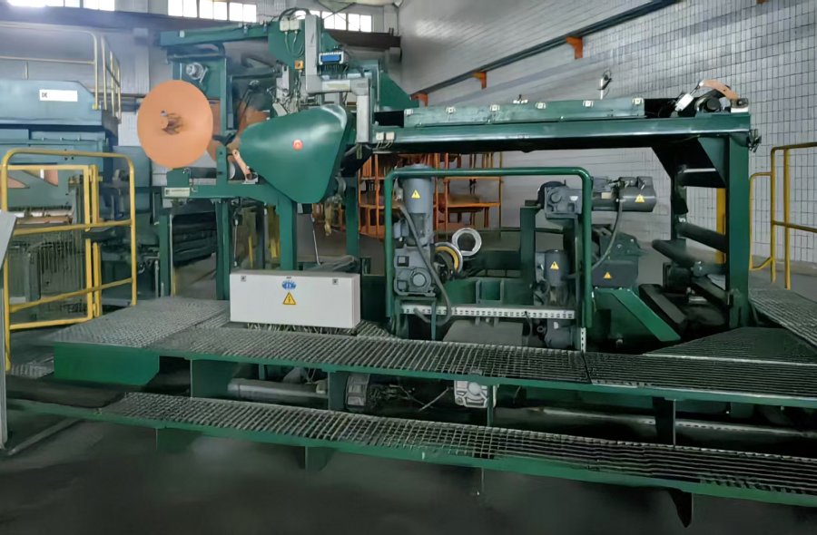  Used KONSTRUKTA INDUSTRY Steel Cord & Fabric Cutting Line for Sale-2423