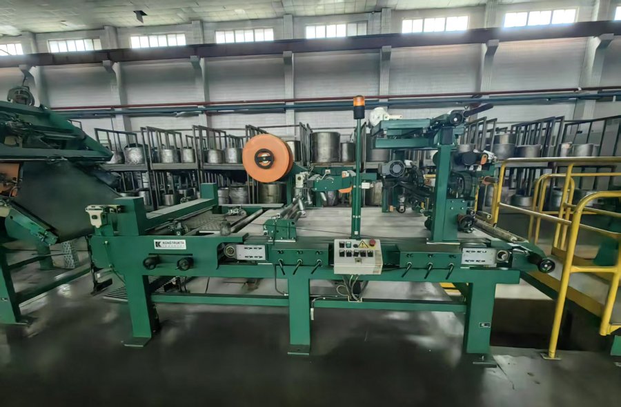  Used KONSTRUKTA INDUSTRY Steel Cord & Fabric Cutting Line for Sale-2417