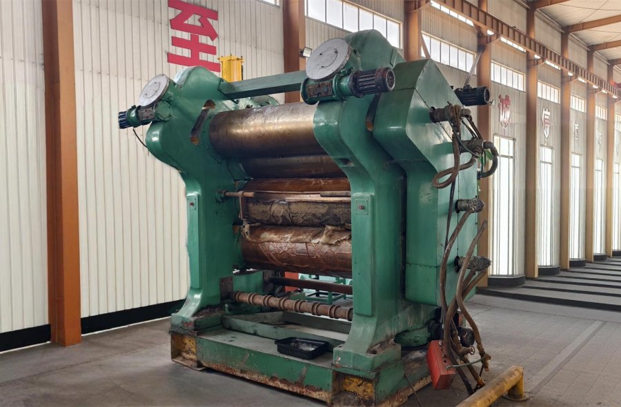 Wuxi Shuangxiang XY-4F 400×1400 four-roll calender for sale-2447