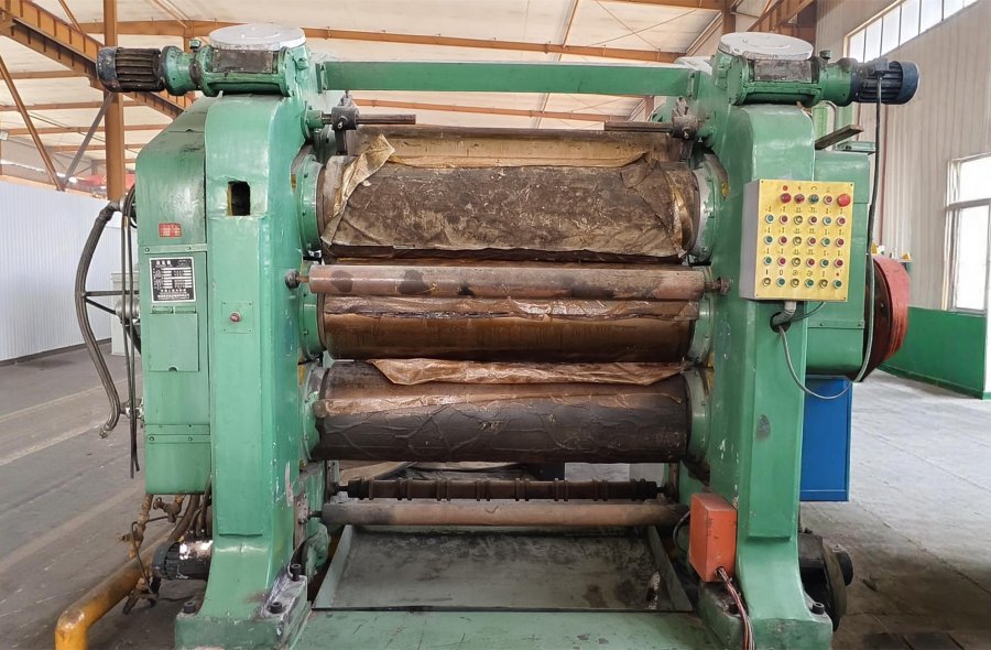 Wuxi Shuangxiang XY-4F 400×1400 four-roll calender for sale-2446