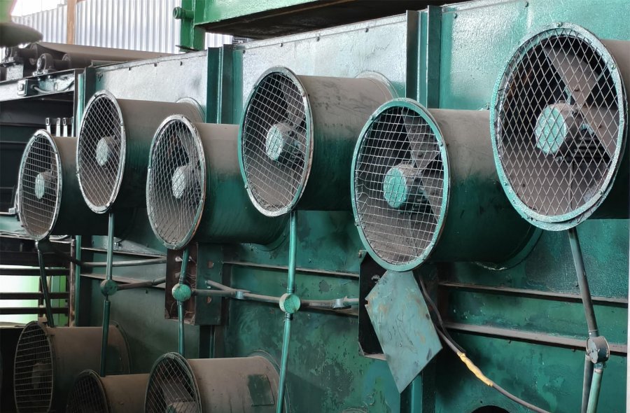 XPG-800 Rubber Batch-off Cooling Line-2467