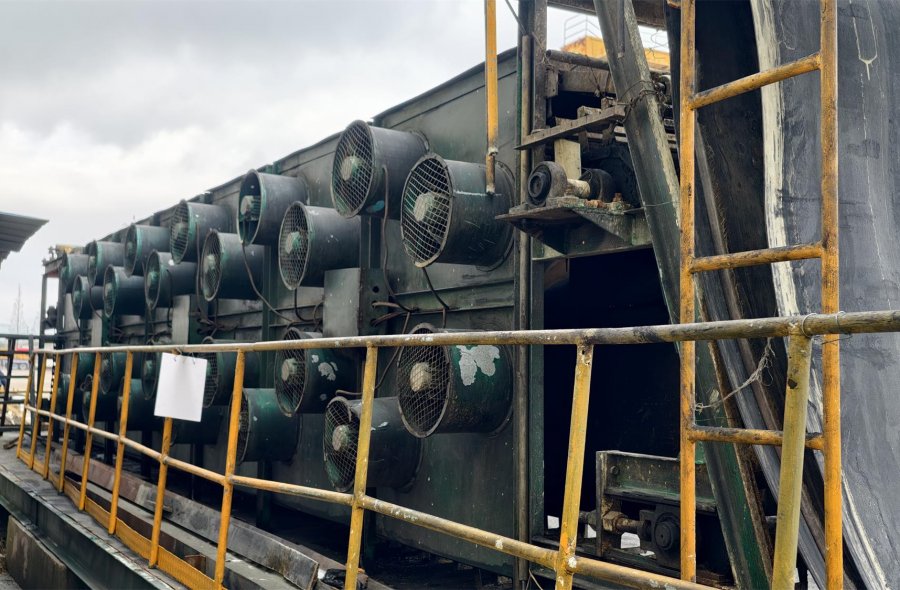 XPG-800 Masterbatch & Final Batch Rubber Sheet Cooling Line For Sale-2486