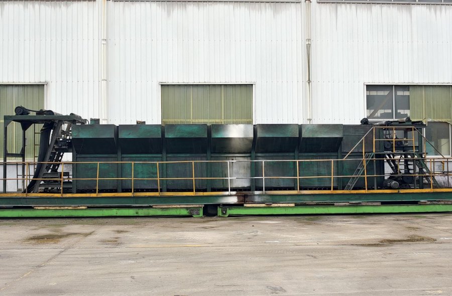 XPG-800 Masterbatch & Final Batch Rubber Sheet Cooling Line For Sale-2488