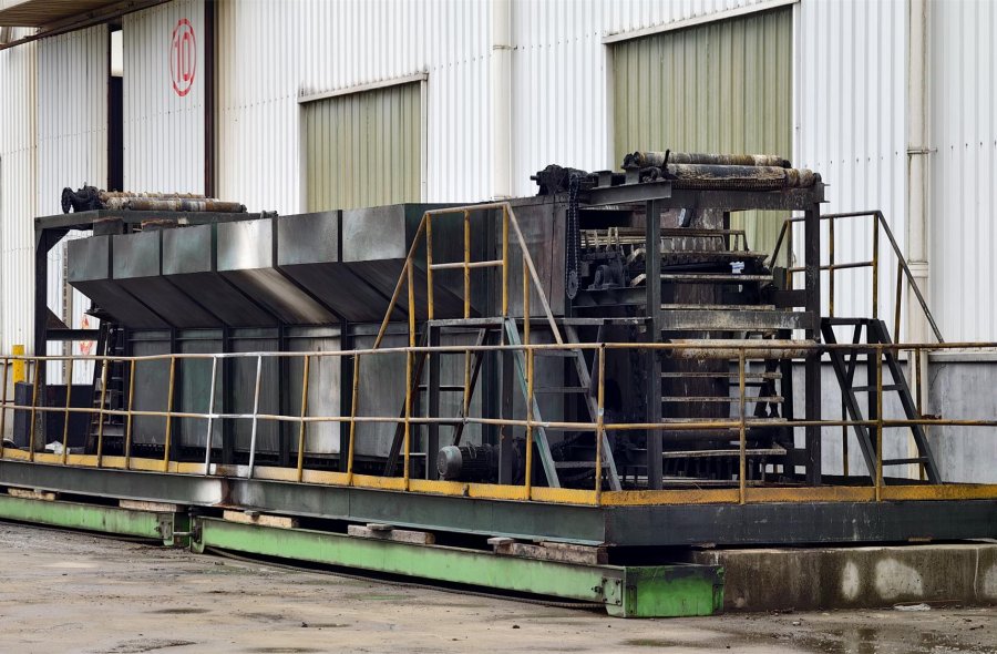 XPG-800 Masterbatch & Final Batch Rubber Sheet Cooling Line For Sale-2484