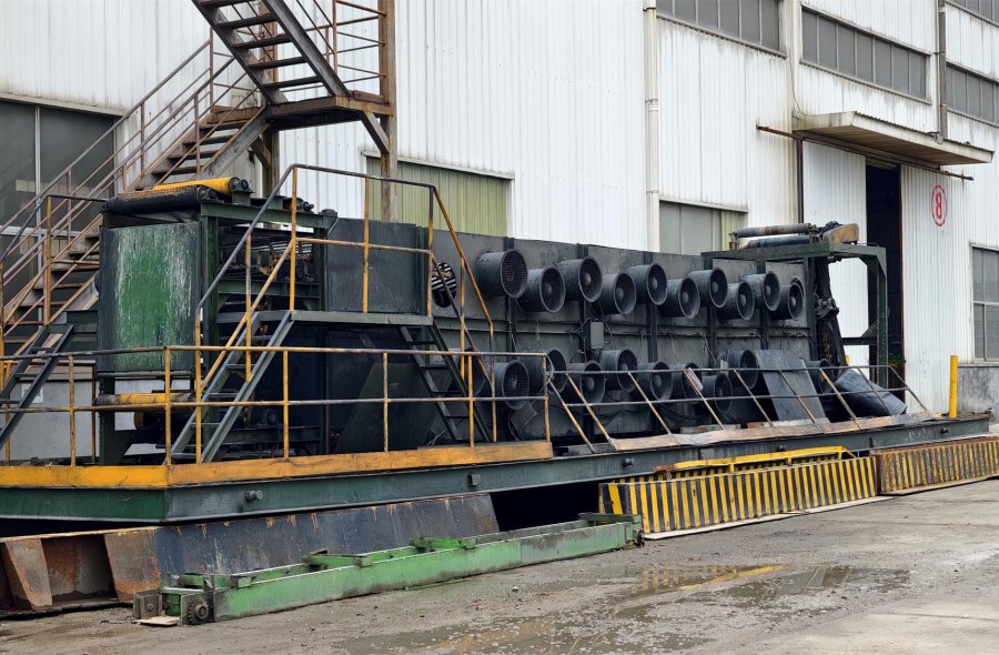 XPG-800 Masterbatch & Final Batch Rubber Sheet Cooling Line For Sale-2492