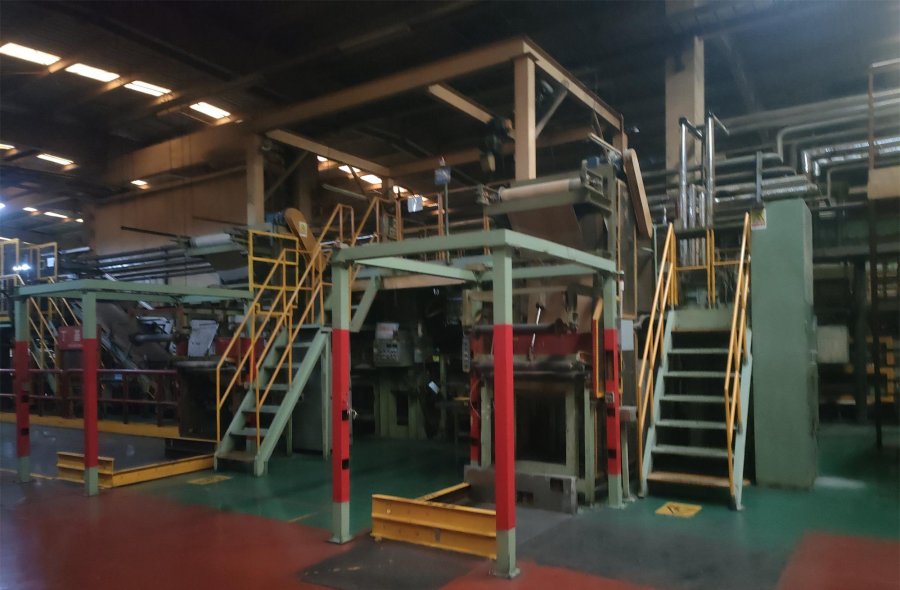 Used T/L Tread & Lip Extrusion Line For Sale-2543