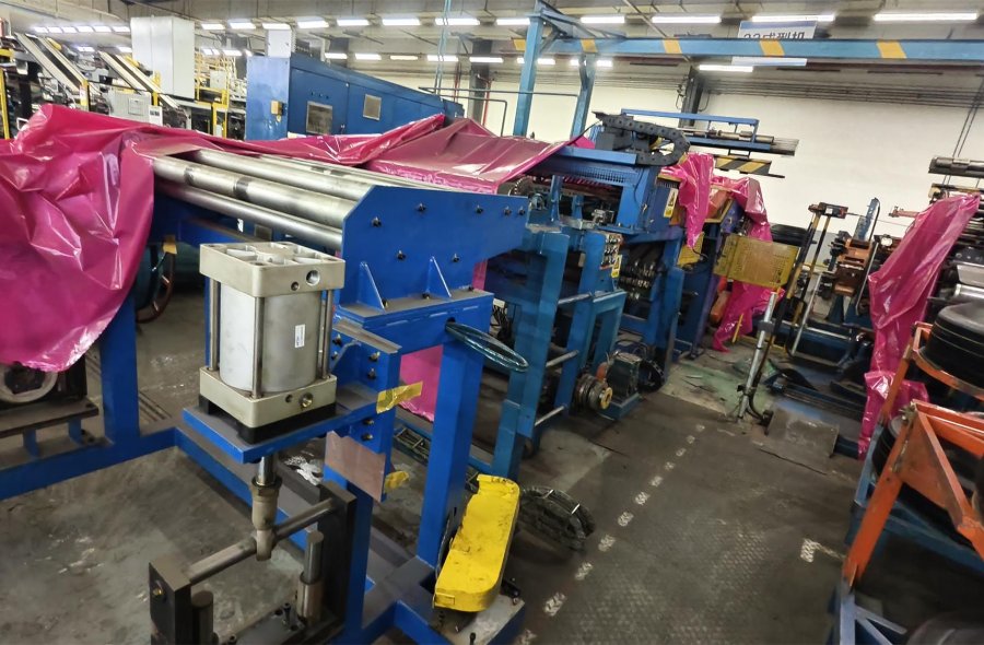 3 Sets Used Two-Drum Single-Stage TBM for TBR Tire For Sale | BAMTRI & MESNAC-2614