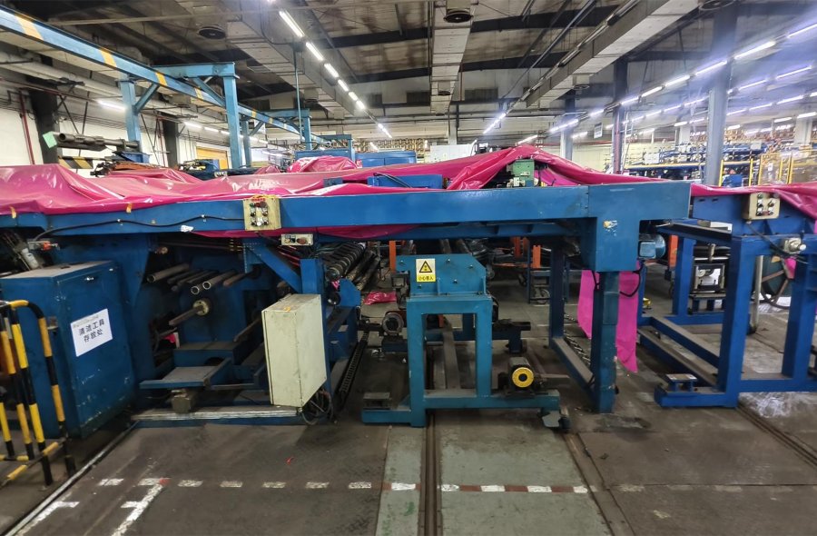 3 Sets Used Two-Drum Single-Stage TBM for TBR Tire For Sale | BAMTRI & MESNAC-2615