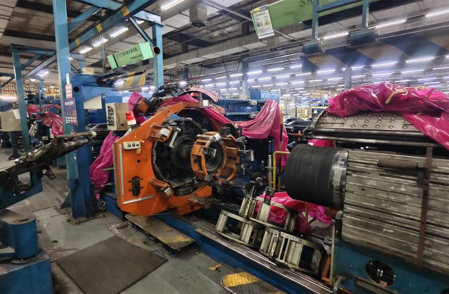 3 Sets Used Two-Drum Single-Stage TBM for TBR Tire For Sale | BAMTRI & MESNAC-2616