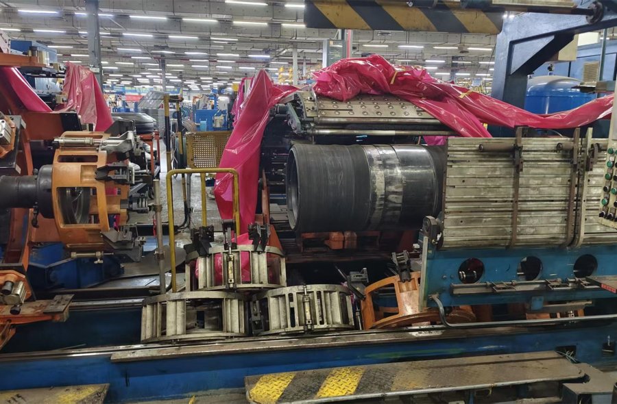 3 Sets Used Two-Drum Single-Stage TBM for TBR Tire For Sale | BAMTRI & MESNAC-2626