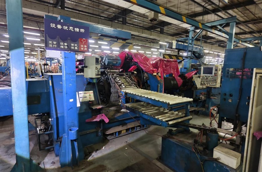 3 Sets Used Two-Drum Single-Stage TBM for TBR Tire For Sale | BAMTRI & MESNAC-2619