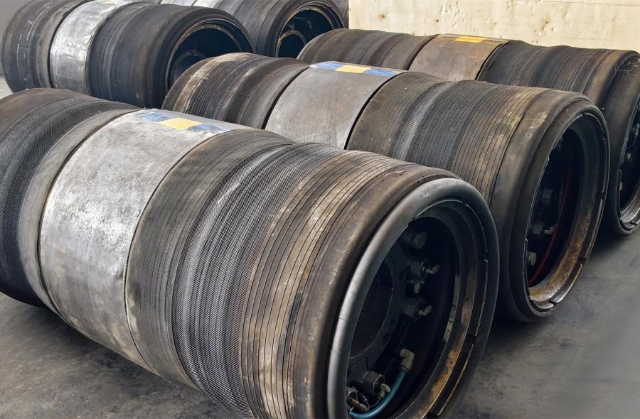 3 Sets Used Two-Drum Single-Stage TBM for TBR Tire For Sale | BAMTRI & MESNAC-2620