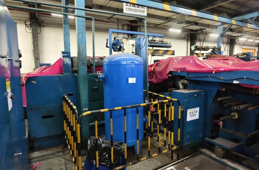 3 Sets Used Two-Drum Single-Stage TBM for TBR Tire For Sale | BAMTRI & MESNAC-2613