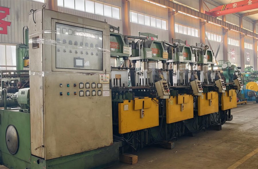 2 Sets Used Tomy 200T 4-Station Vacuum Curing Press | Used Rubber Molding Machine for Oil Seals & Auto Parts-2642