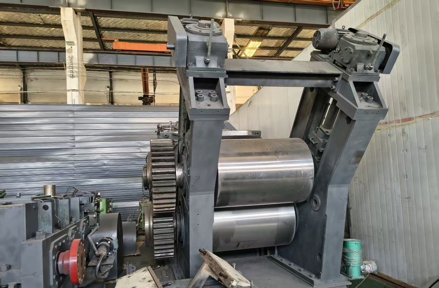 Used Japan MORIYAMA SPM-800 Two Roll Rubber Calender - DFTMC-2666