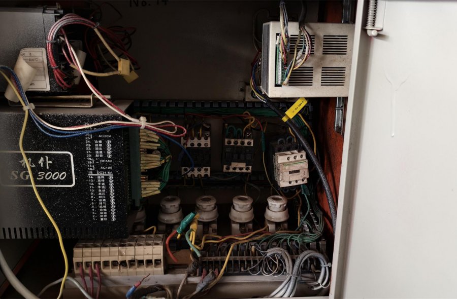 2 Sets Used 50T Curing Press  | Hydraulic Molding Press 390×390mm-2683