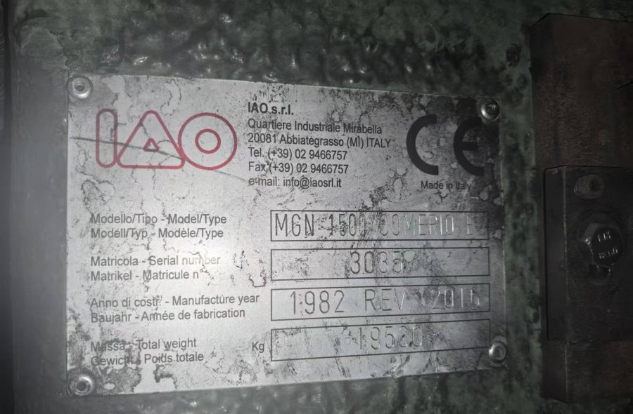 Comerio Ercole 24" Open Mill  MGN 1500 Comerio E  610×1500mm 200kW-2701