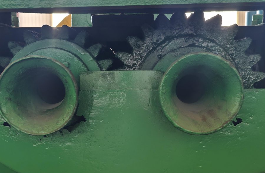 DFTMC Refurbished XK360 14" Open Mill | φ360×900mm Rubber Mixing Machine For Sale-2709