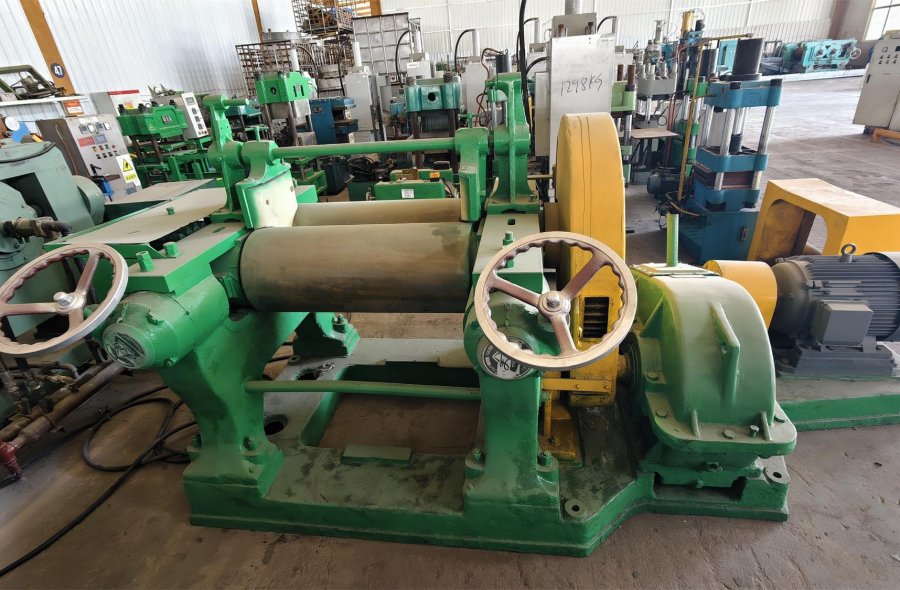 DFTMC Refurbished XK360 14" Open Mill | φ360×900mm Rubber Mixing Machine For Sale-2711
