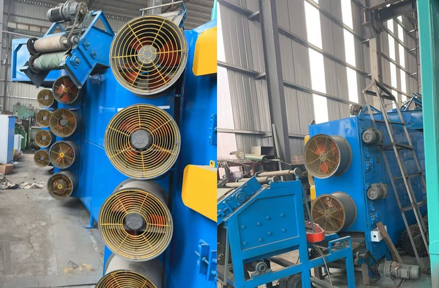 Used 10m Rubber Sheet Cooling Line | Dalian General, DFTMC-2724