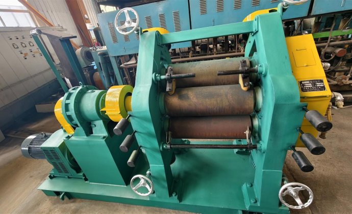 Used Wuxi Wangda Φ230×630 3-Roll Calender, Bearing Type | DFTMC