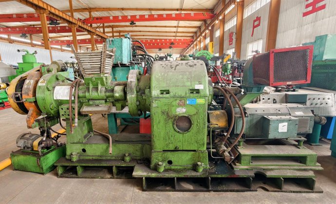 DFTMC Used Shenyang Rubber Machinery φ200 Hot Feed Rubber Extruder