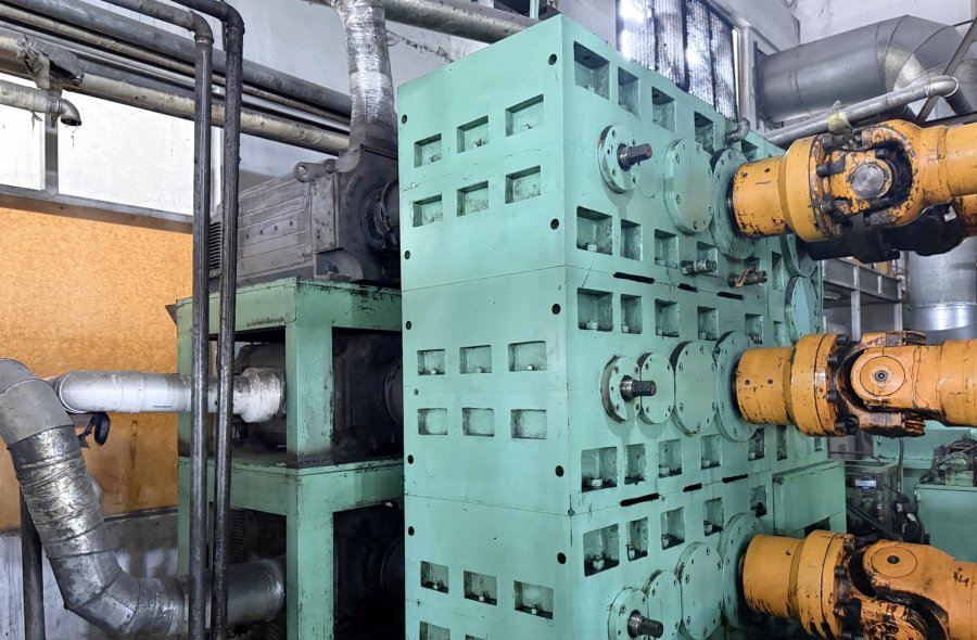 Taiwan ANCHOR 4-Roll Calender Line 610×2030 | DFTMC Used Rubber Machinery-2751