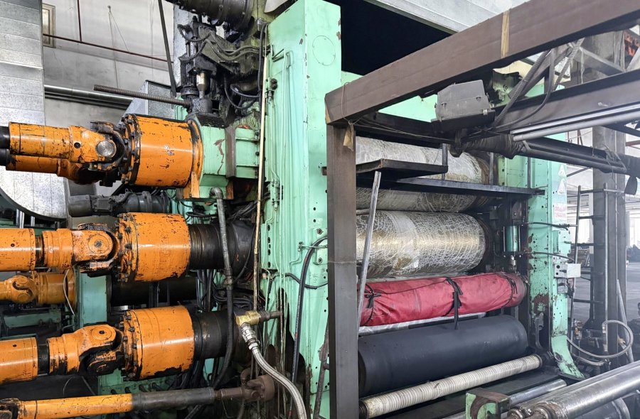 Taiwan ANCHOR 4-Roll Calender Line 610×2030 | DFTMC Used Rubber Machinery-2753