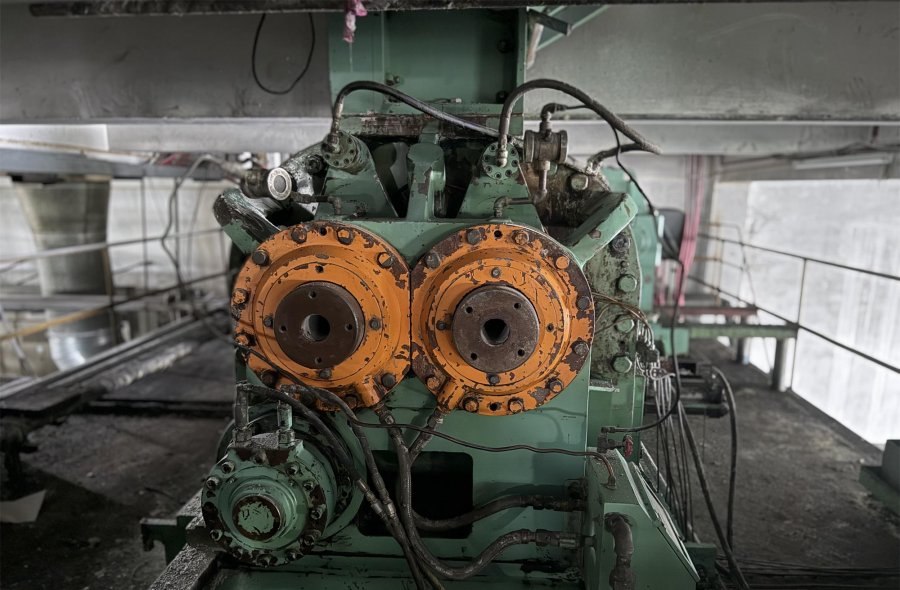 Taiwan Made Used 200HP 8-Pole 3-Phase Induction Motor For XM120 Drop Type Mixing Machine | DFTMC-2780