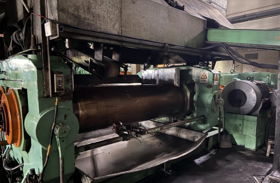 Used Taiwan Rubber Mixing Mill XK610 XK660 Open Mill For Sale-2791